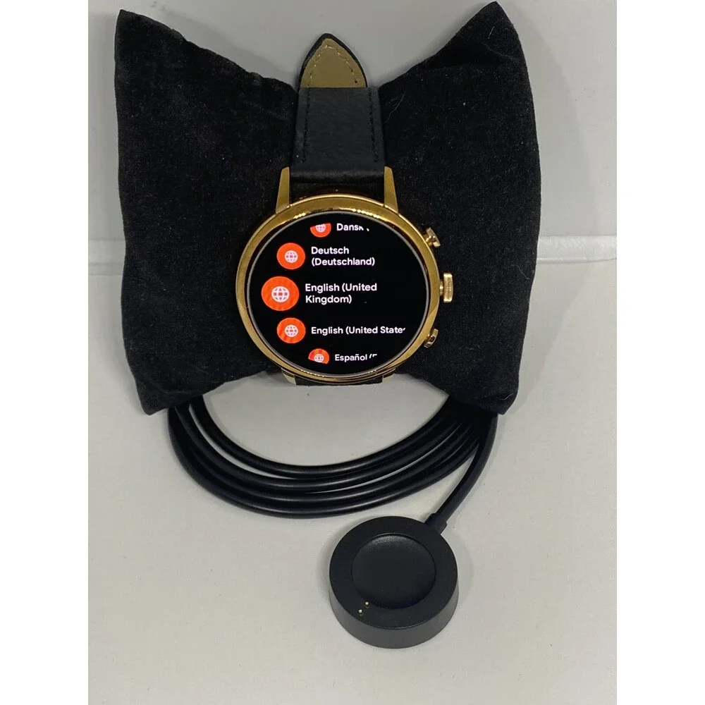 Fossil Gen 4 Authentic Digital Dial Smart Watch Custom Band FTW6016 AB186